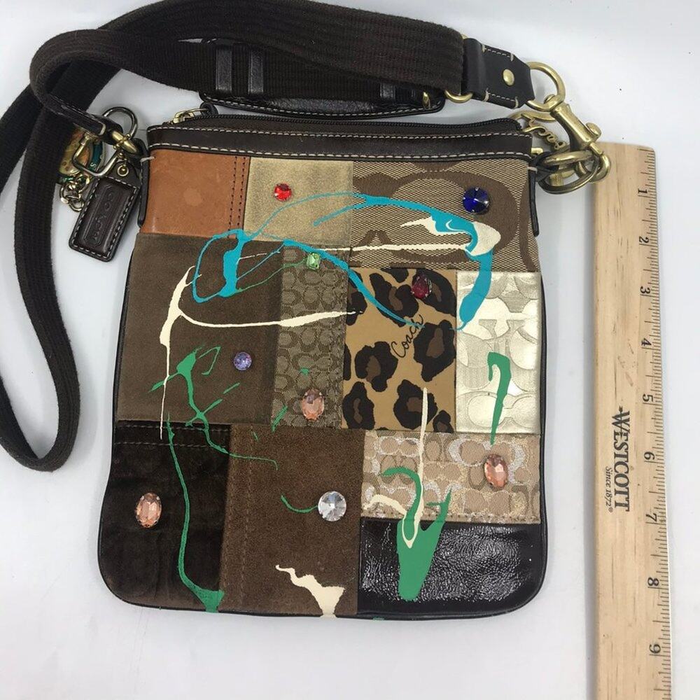 COACH Customized Multicolor Fabric Crossbody Bag - Picture 3 of 8